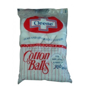 Cleene pure & absorbent cotton balls