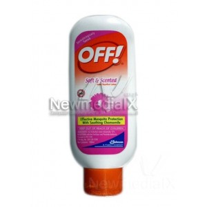 OFF soft & scented insect repellent lotion w/ soothing chamomile