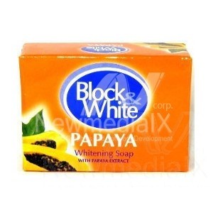 Black & White Papaya Soap