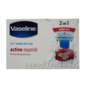 Vaseline 2in1 healthy skin soap active nourish