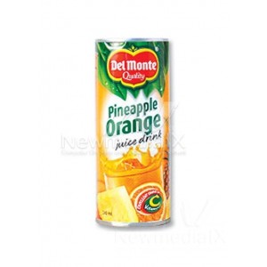 Del monte Pineapple orange juice drink 