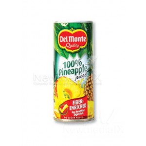 Del monte 100% Pineapple juice drink