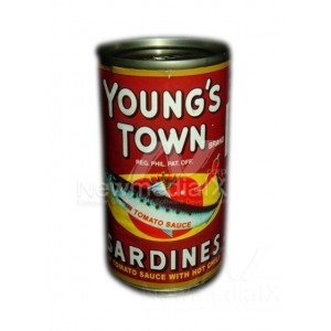 Young's town red sardines 155 grams