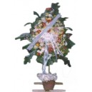 Wreath with stand 25